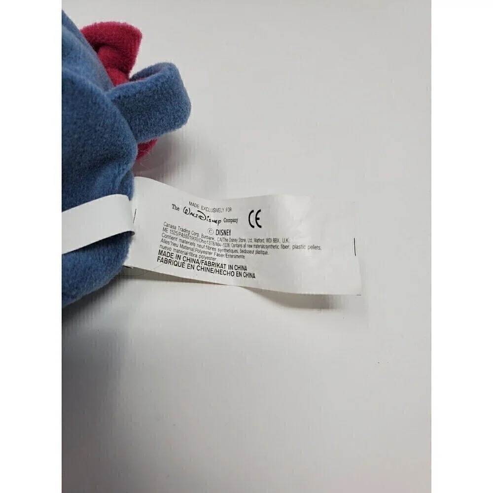 THE DISNEY STORE SUGAR PLUM FAIRY EEYORE BEAN BAG PLUSH TOY EXCLUSIVE RETIRED